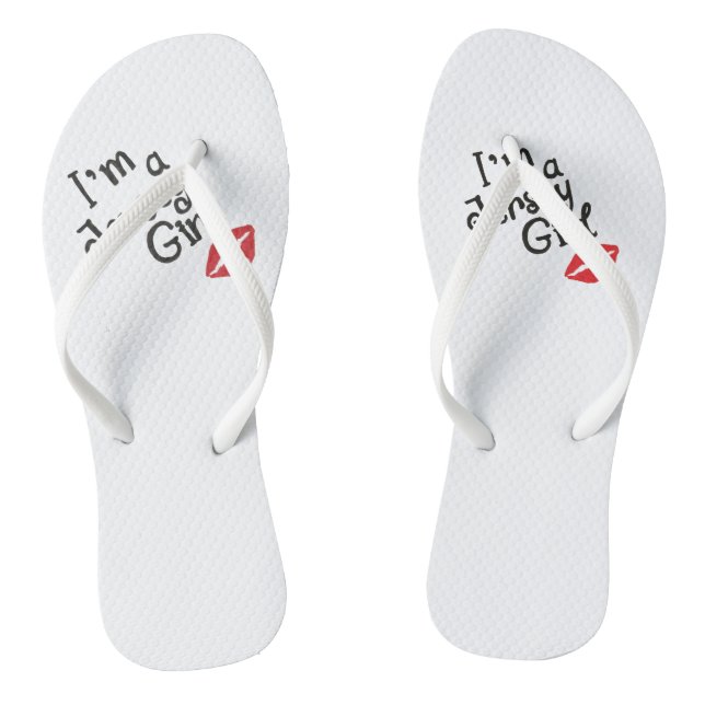 Chanclas Flip Flops Chica de Jersey (Plantilla)