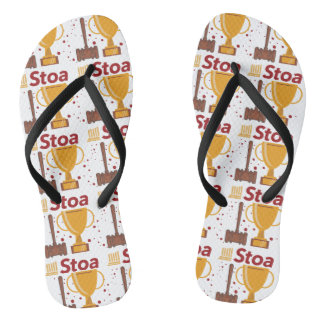 Chanclas Flip Flops con el logotipo Stoa