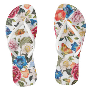 Chanclas Flip Flops con flores