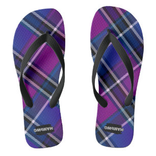 Chanclas Flip-Flops con un diseño de plástico brillante - P