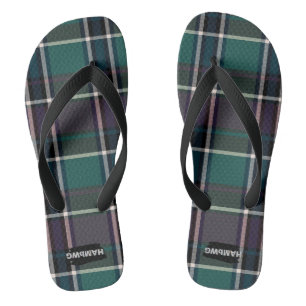Chanclas Flip-Flops con un flip-flops Verde azulado