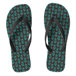 Chanclas Flip Flops/Damasco turquesa