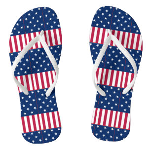 Chanclas Flip Flops de adultos delgados de Estados Unidos
