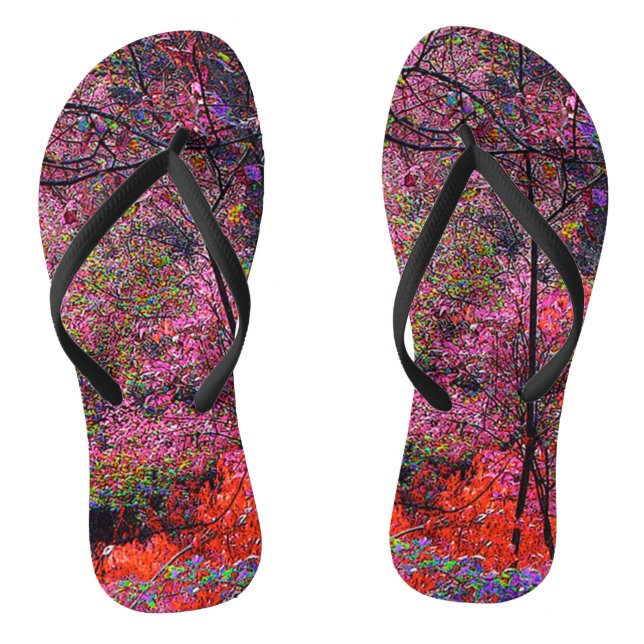 Chanclas Flip Flops de bosque mágico (Plantilla)
