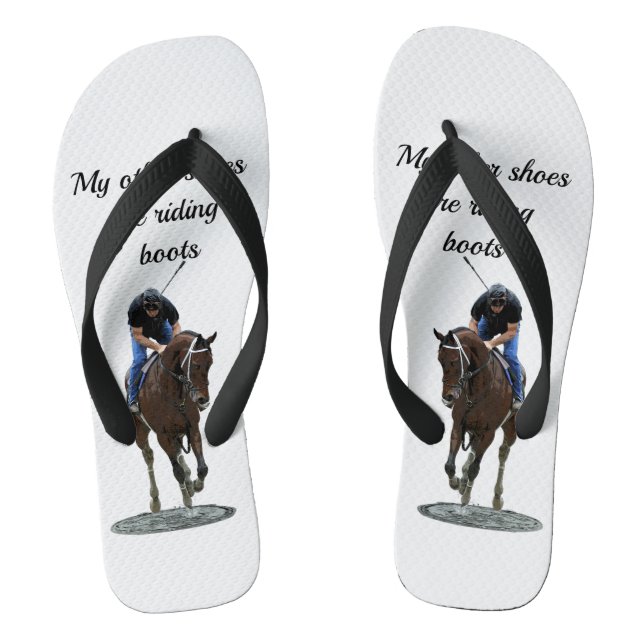 Chanclas Flip Flops De Caballo Y De Paseo (Plantilla)