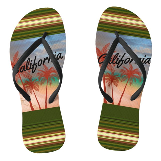Chanclas Flip Flops de California (Plantilla)