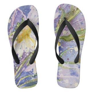 Chanclas Flip flops de color agua margarita