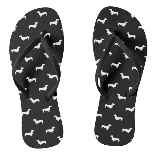 Chanclas Flip-flops de doxix - zapatos dachshund (Plantilla)