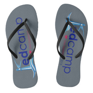 Chanclas Flip Flops de EdCamp antiguo de Saybrook