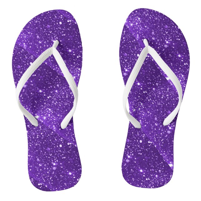 Chanclas Flip Flops de espuma morada (Plantilla)
