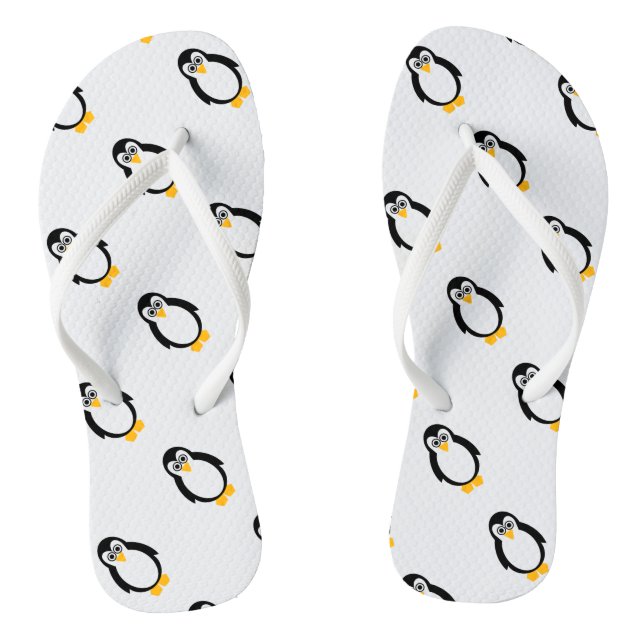 Chanclas Flip Flops de Fiesta pingüino (Plantilla)