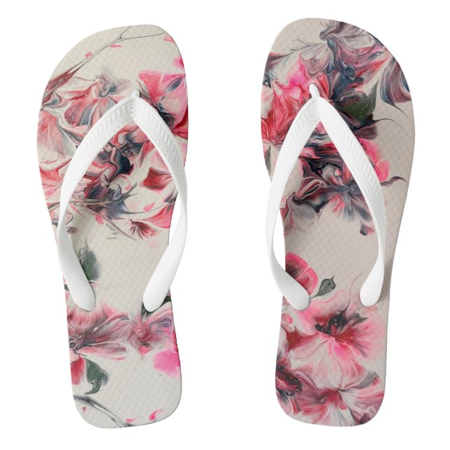 Chanclas Flip Flops de flores de cerezo (Plantilla)