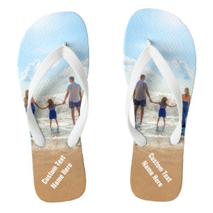 Chanclas Flip Flops de fotos de personalizado regala tus fo