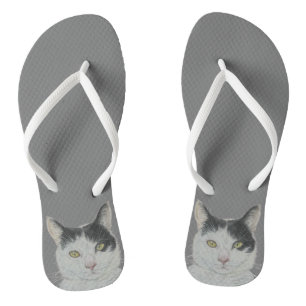 Chanclas Flip Flops de gato