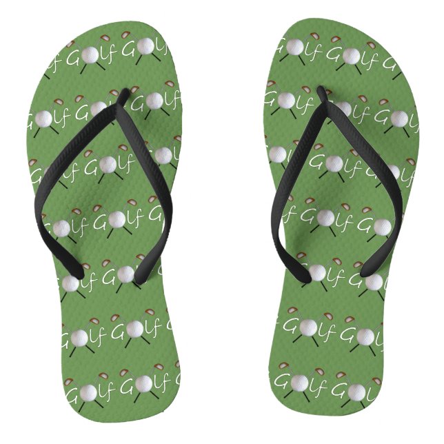 Chanclas Flip Flops de golf (Plantilla)