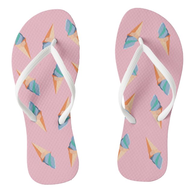 Chanclas Flip Flops de helado (Plantilla)