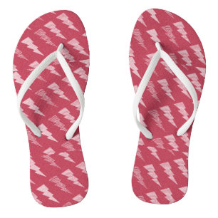 Chanclas Flip Flops de iluminación roja