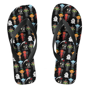 Chanclas Flip Flops de la fiesta de Halloween