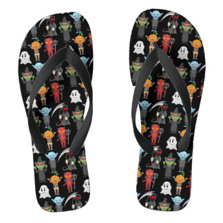 Chanclas Flip Flops de la fiesta de Halloween