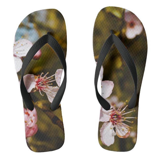 Chanclas Flip Flops de la flor de primavera (Plantilla)
