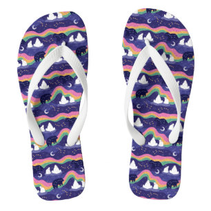 Chanclas Flip Flops de luces boreales