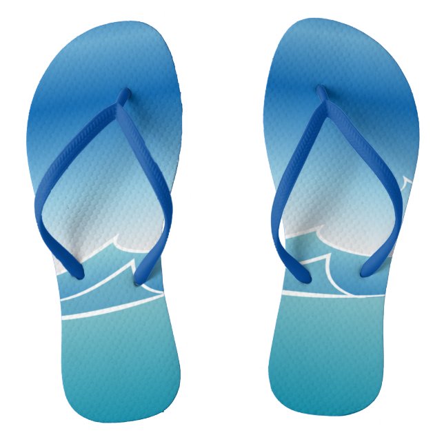 Chanclas Flip Flops de mar (Plantilla)