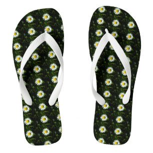 Chanclas Flip Flops de margarita deslumbrante