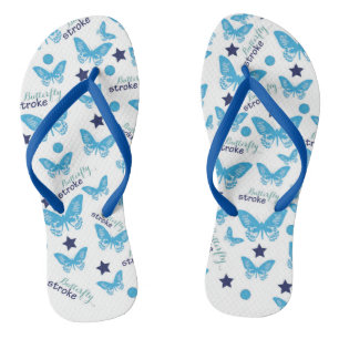 Chanclas Flip Flops de mariposa