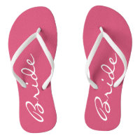 Flip Flops de novia rosada