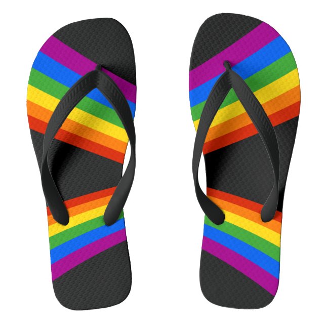Chanclas Flip Flops de orgullo gay (Plantilla)