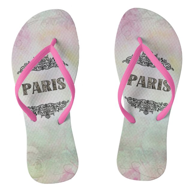 Chanclas Flip Flops de París (Plantilla)
