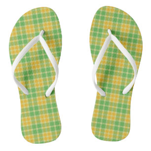 Chanclas Flip Flops de patrón de tracción de limón