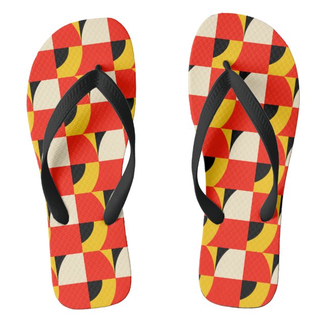 Chanclas Flip Flops de patrón MODERNO del SIGLO MEDIO (Plantilla)