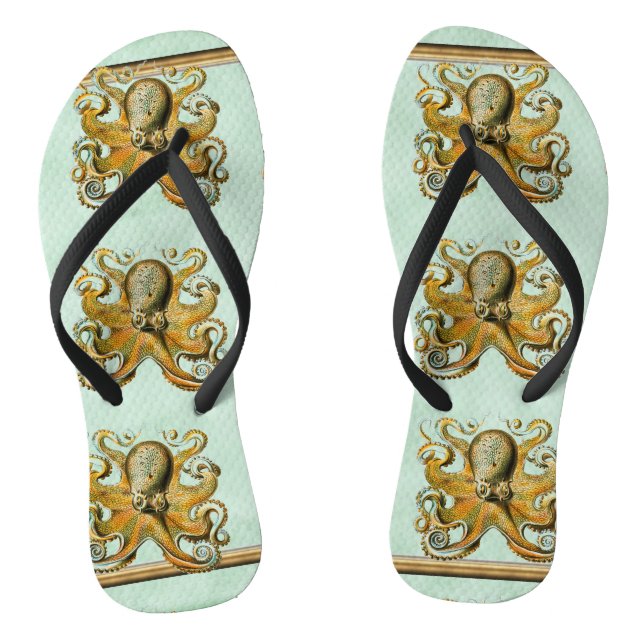 Chanclas Flip Flops de pulpo (Plantilla)