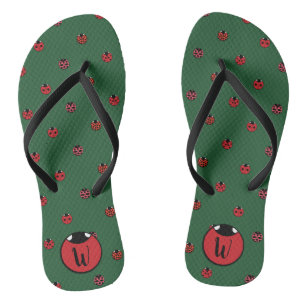 Chanclas Flip Flops de puntos de polka