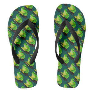 Chanclas Flip Flops de rana feliz