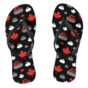 Chanclas Flip Flops de rocas curvadas de Canadá