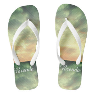 Chanclas Flip Flops de verano para adultos, cintas anchas