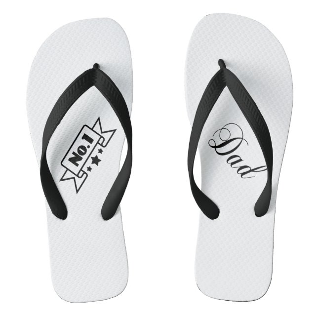 Chanclas Flip Flops del día de papá (Plantilla)