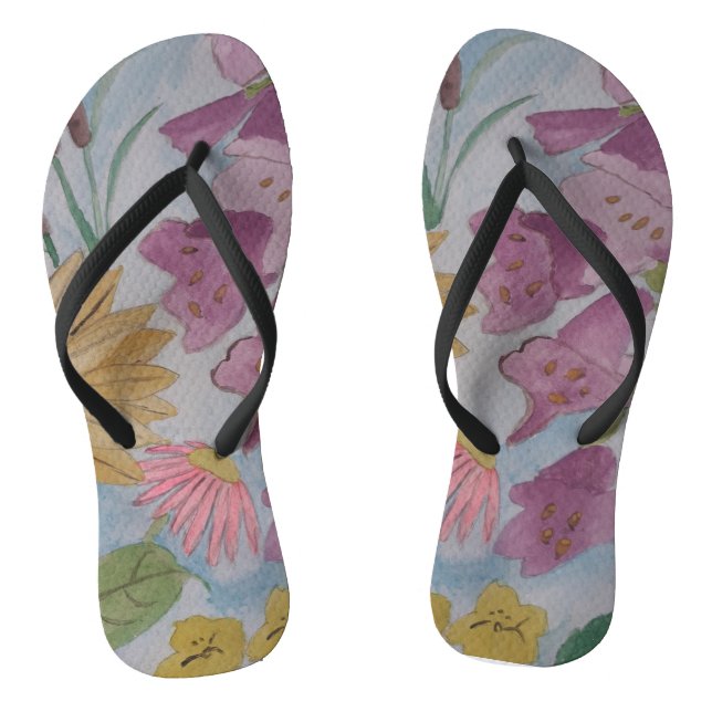 Chanclas Flip Flops del Jardín de la cabaña inglés (Plantilla)