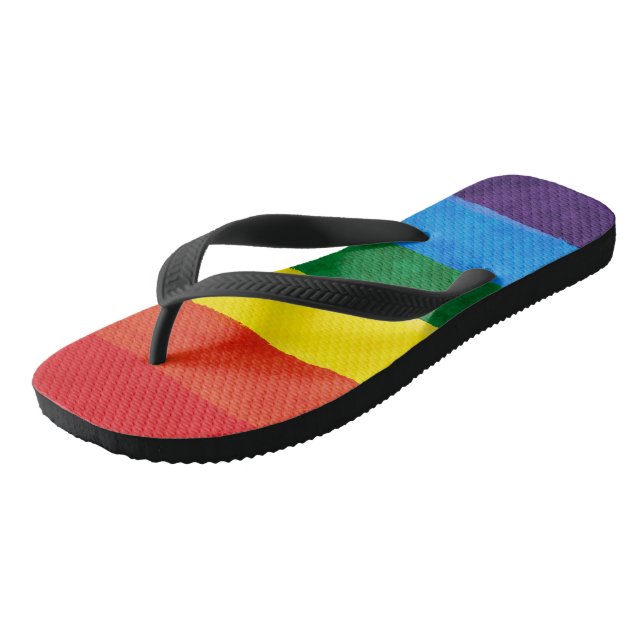 Chanclas Flip Flops del orgullo gay LGBT (Angular)
