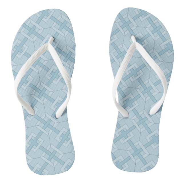 Chanclas Flip Flops - Diamantes entrelazados (Plantilla)