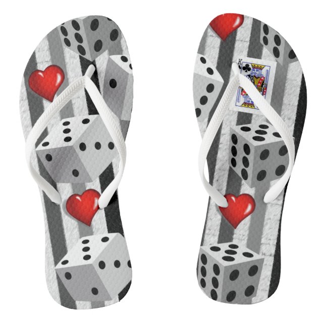 Chanclas Flip Flops Dice (Plantilla)