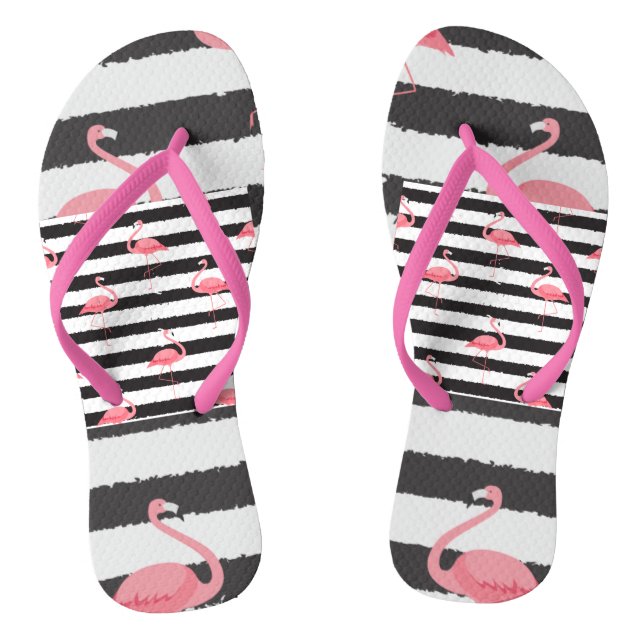 Chanclas Flip Flops, flamenco rosado (Plantilla)