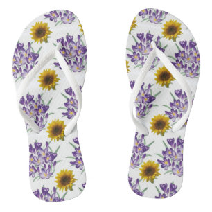 Chanclas Flip Flops Floral