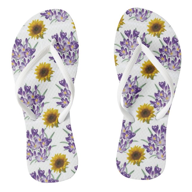 Chanclas Flip Flops Floral (Plantilla)