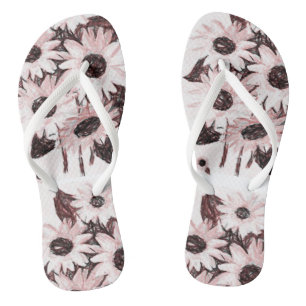 Chanclas Flip Flops Floral