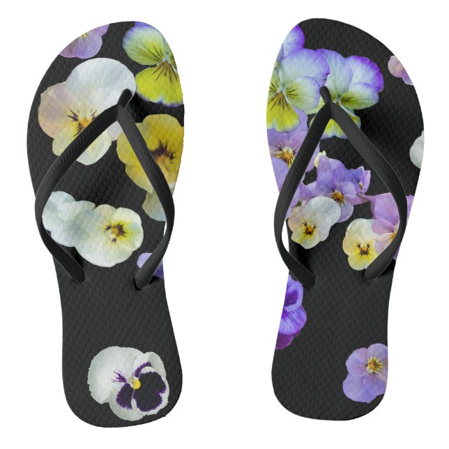 Chanclas Flip Flops, florido (Plantilla)