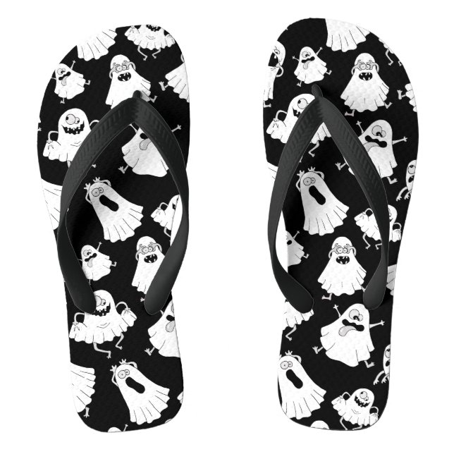 Chanclas Flip-Flops goofy Ghosts (Plantilla)