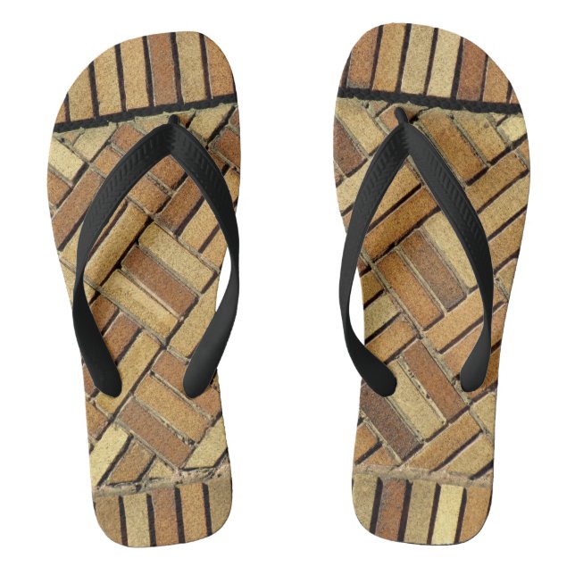 Chanclas Flip Flops - ladrillos con motivos (Plantilla)